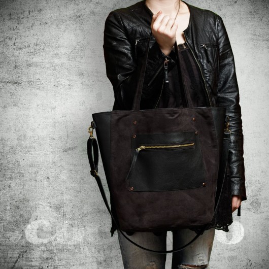 Bucket Bag - Czarna - zamówienie hairoo