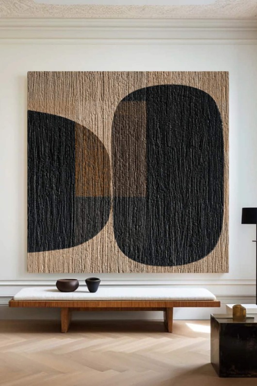 obrazy ZAKROCKA ATELIER obrazy do salonu modernistyczne 120x120cm - MODERNO