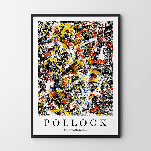plakaty Plakat Pollock Convergence