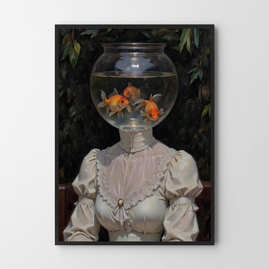plakaty Plakat Złota rybka