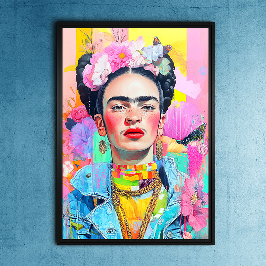 plakaty Rockowa Frida - grafika na plakacie