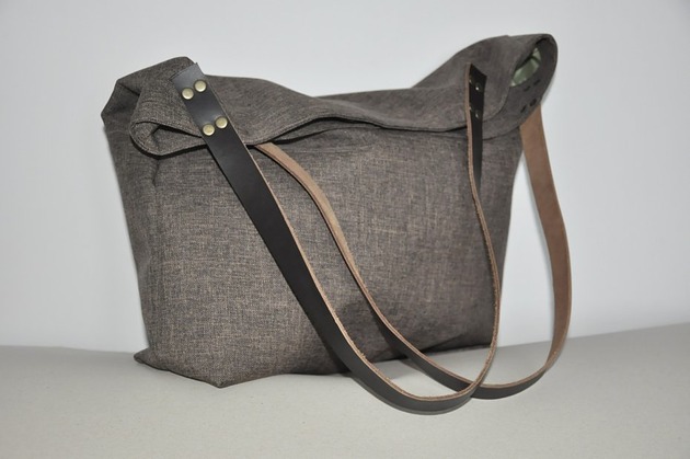 torby na ramię Torba tote XXL - brązowa