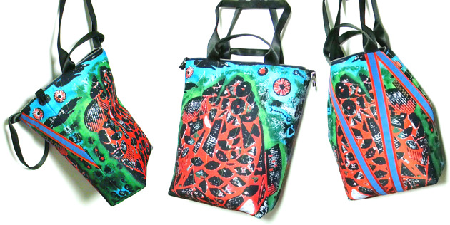 1351 art MIMA bag UNI & K. Malewicz print MIMAbags