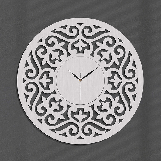 Dekoracyjny zegar ażurowy FLORENCE,vintage 60 cm ORNAMENTI