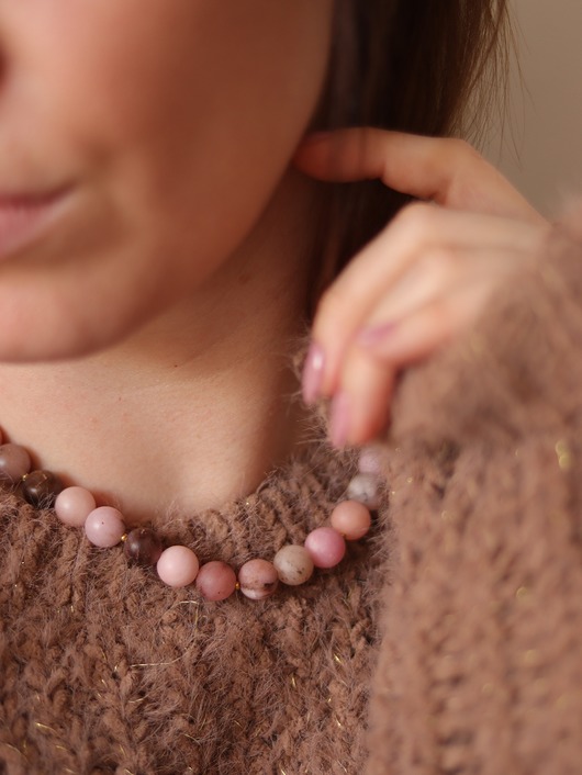 chokery Choker  jaspis