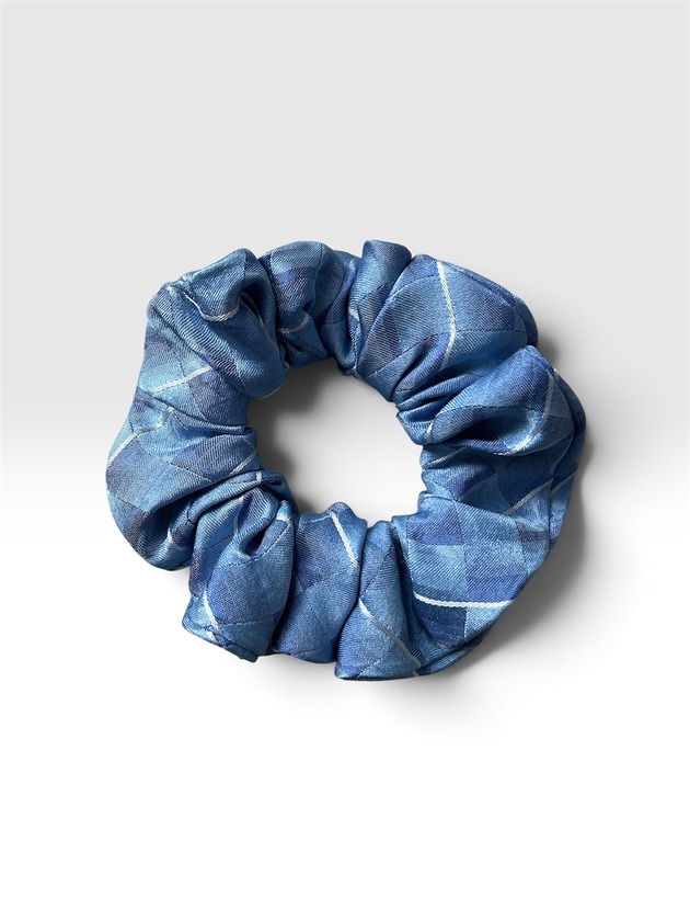 gumki do włosów Jedwabna gumka scrunchie z upcyclingu