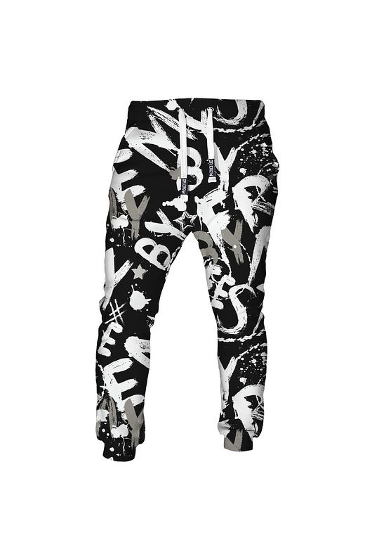 spodnie dresowe damskie DR.CROW Spodnie Fullprint Life Style