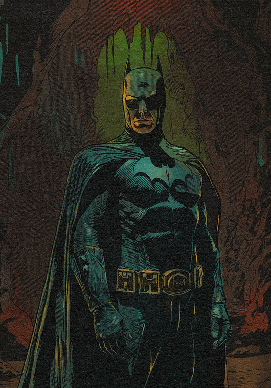 grafiki i ilustracje Plakat Batman
