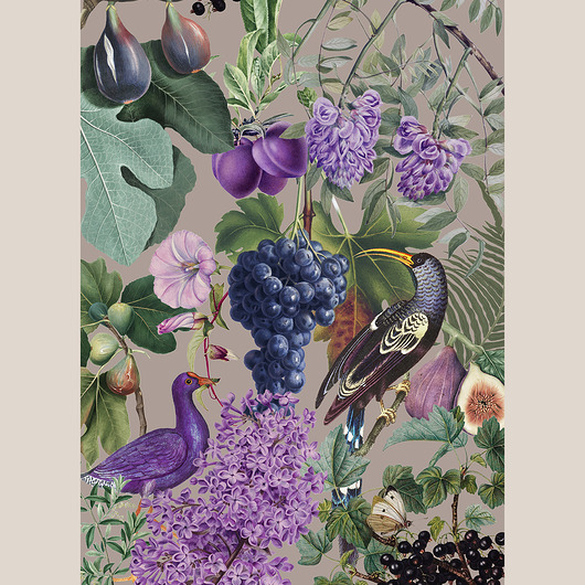 grafiki i ilustracje Plakat - Purple Dream