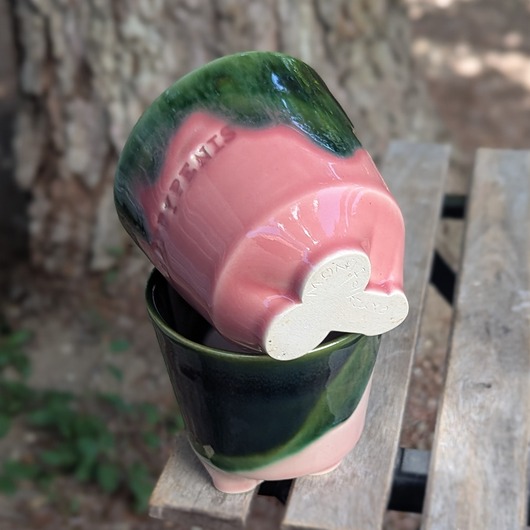 kubki HAPPYPENIS, czarka ceramiczna, 340 ml