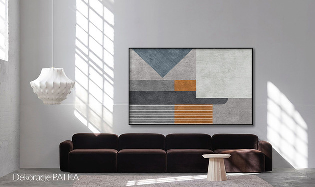 obrazy Geometric Abstraction  - dekoracja ścienna