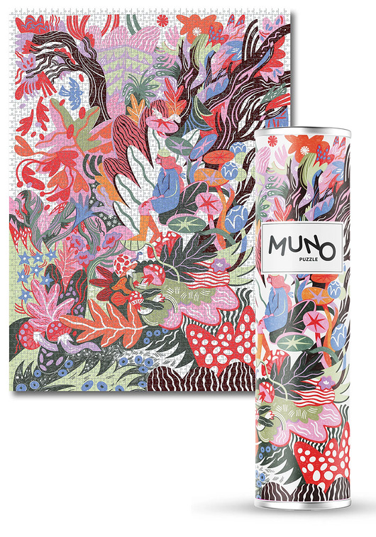 puzzle dla dzieci Puzzle 3000 "Wonderland" by Renata Krawczyk w tubie