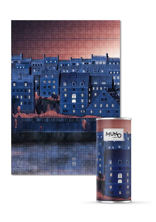 puzzle dla dzieci MUNO Puzzle Zmierzch by Adam Kosik 500 el.