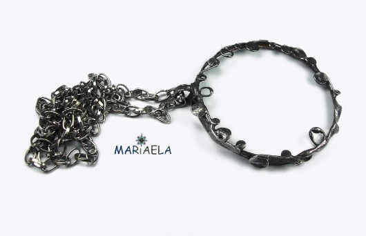DLA KOLEKCJONERKI lupka zdobna MARIAELA