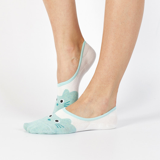 Stopki z kocimi mordkami (miętowe) CandySox