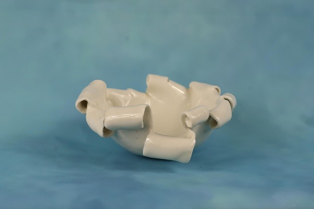 świeczniki i świece Miseczka/lampion - Porcelanowa Świeżość