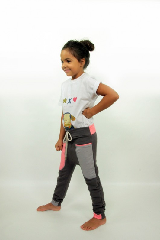 Spodnie StaLove dziewczęce – baggy pants Mimi Monster