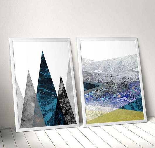 zestaw grafik | 50x70 cm Milo Mi