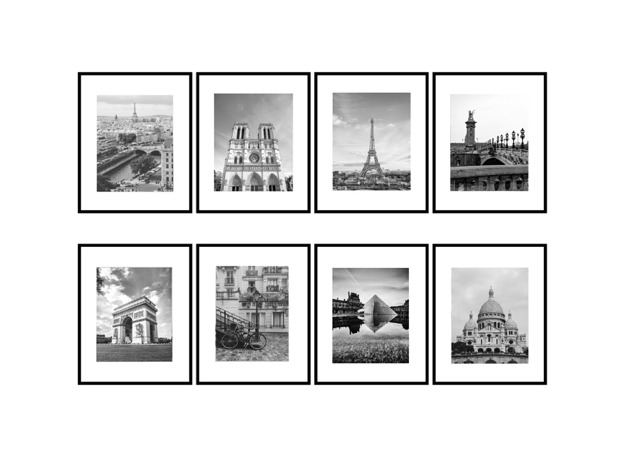 fotografia PLAKATY czarno białe fotografie galeria Paryż