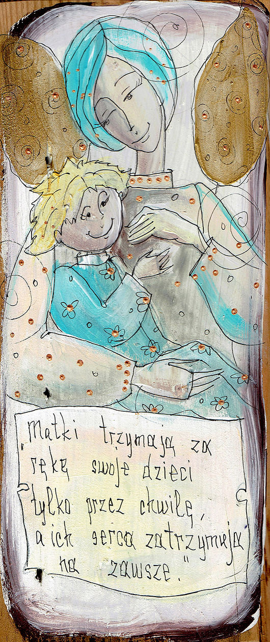 Ozdoby na ścianę Deseczka - "Matki..."