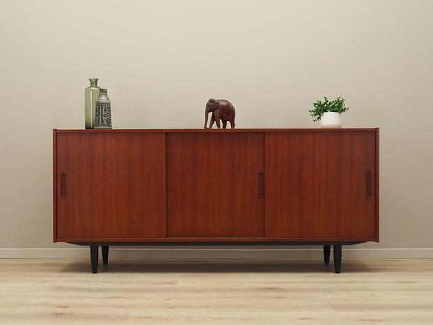 komody i szafki Sideboard tekowy, duński design, lata 70, produkcja: Dania