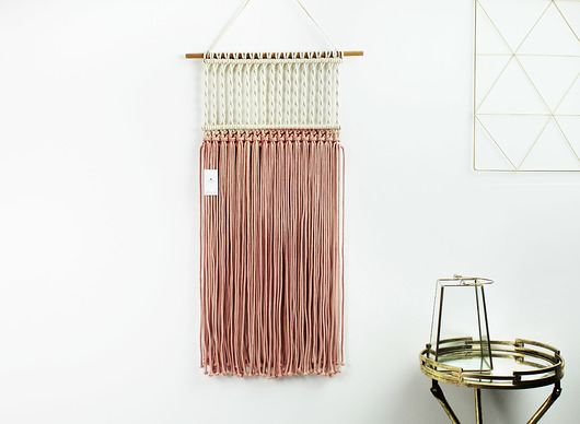 makramy Makrama 323 SERENE pink