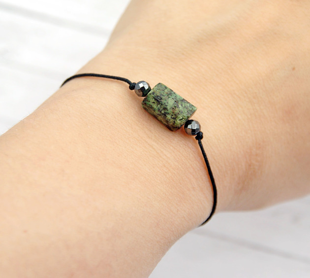 bransoletki z kamieni naturalnych Amulet ENERGIA - turkus afrykański