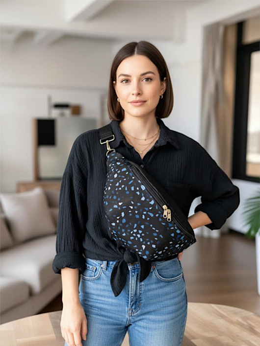 saszetka nerka Nerka Damska XXL wodoodporna Lastryko NS05xxl -005