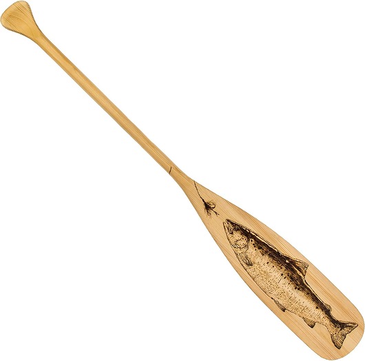 Ozdoby na ścianę Pagaj John Paddle Beavertail Ozdoba Wypalany 110 cm Trout