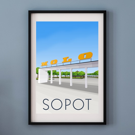 plakaty Plakat SOPOT MOLO