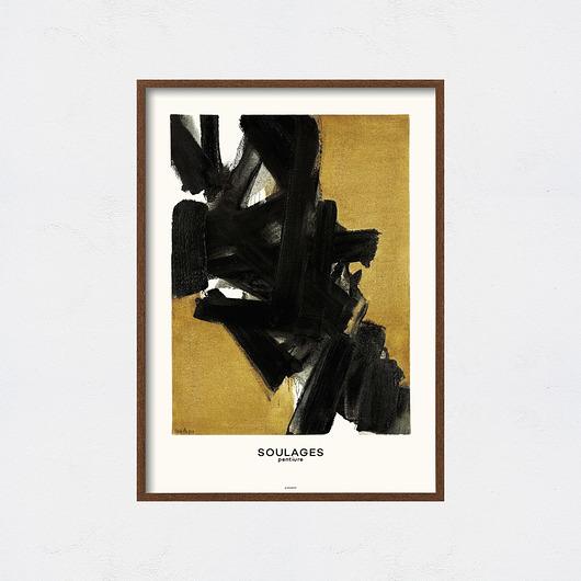 plakaty Pierre Soulages - Exhibition Poster
