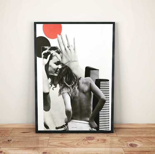 Plakat "Kolaż nr 5" 50x70cm sztucznymagazyn