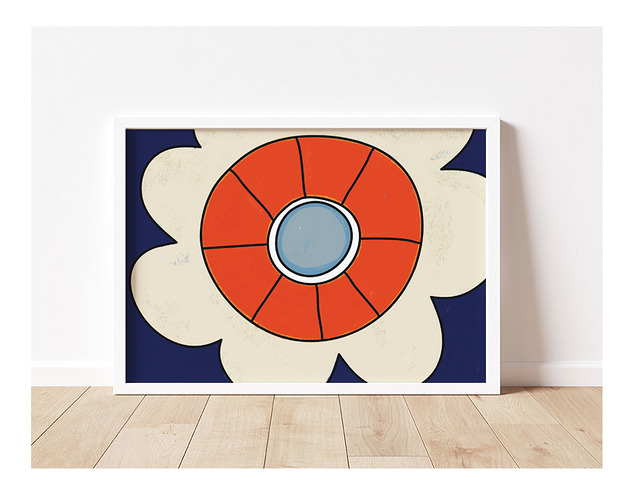 plakaty Kolorowy plakat abstrakcyjny