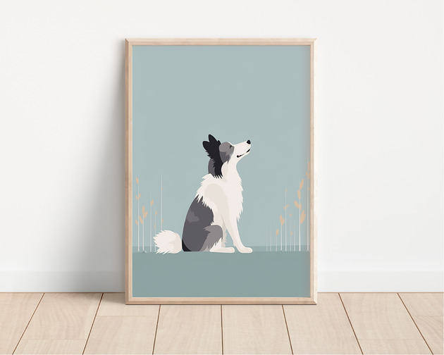 plakaty Plakat border collie