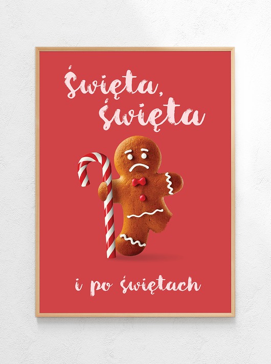 plakaty Plakat Święta święta i po świętach