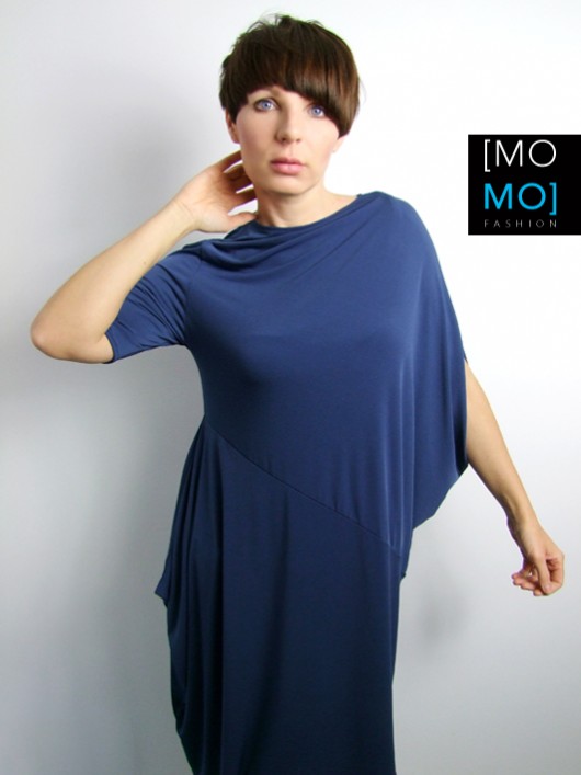Sukienka Tunika Oversize Marins by momo momo fashion