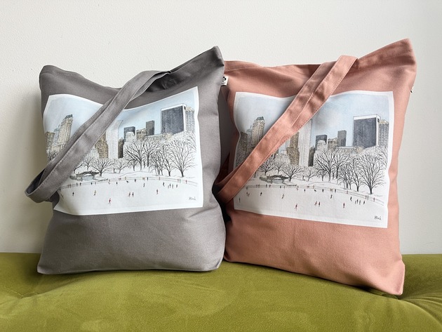 torebki różne Torba Everyday New York - róż