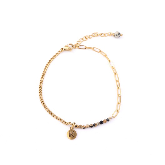 bransoletki z kamieni naturalnych Baby Bestseller! Bransoletka z Kamieniem dalmatyńskim