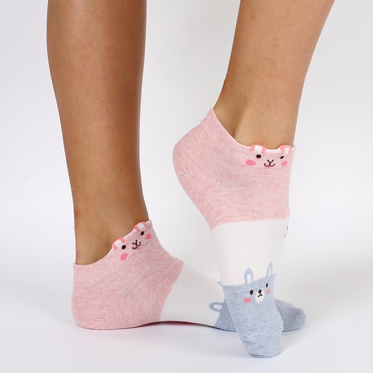 Kolorowe Skarpetki z króliczkiem CandySox