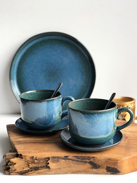 filiżanki Patera ceramiczna / filiżanka 2 szt / zestaw dla dwojga