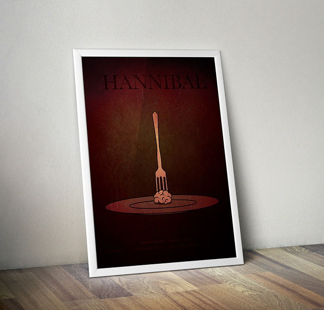 grafiki i ilustracje Plakat Hannibal
