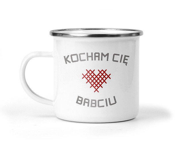 kubki Kubek metalowy dla babci na dzień babci 10