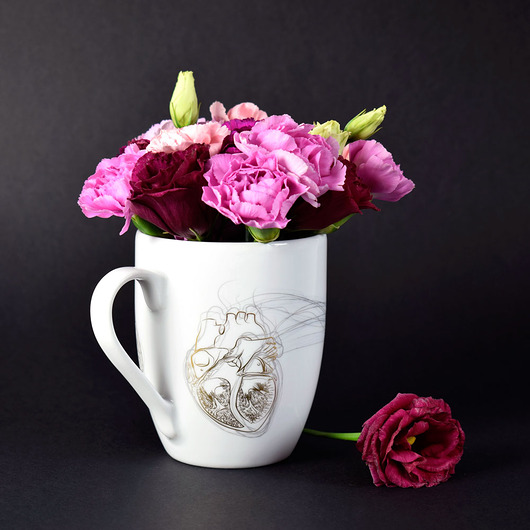 kubki Złoty Kubek Serce&Mózg