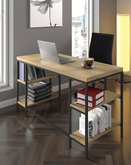 biurka Biurko Dębowe Loft - Neo-2