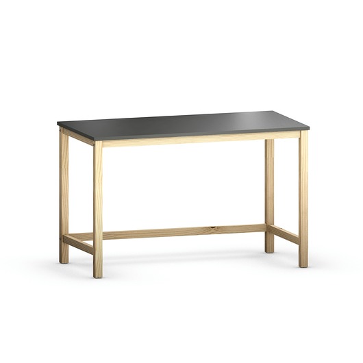 biurka Minimalistyczne drewniane biurko w wielu kolorach 100x50