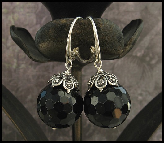 LUXURY- Onyksowe Kule w Srebrze Bali Little Dreamer