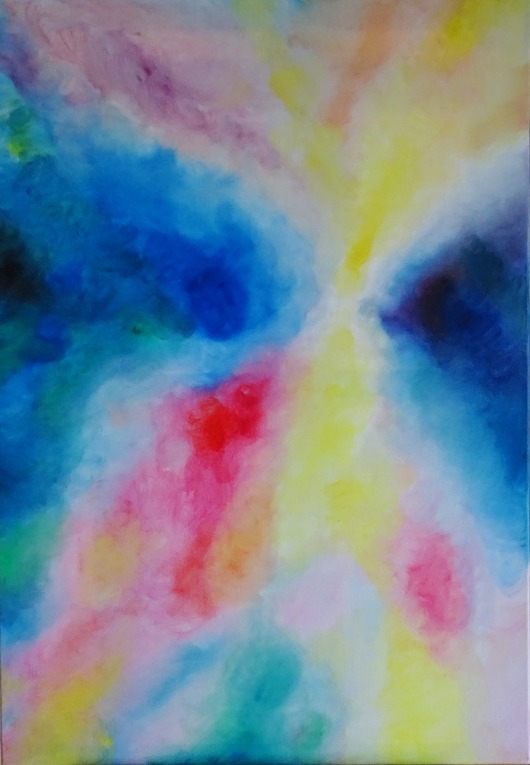 obrazy Duży obraz olejny abstrakcja na płótnie