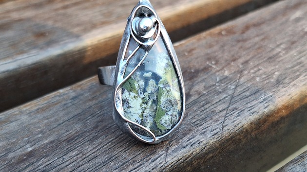 pierścionki - różne Mszysty - pierścionek regulowany