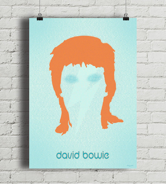 plakaty David Bowie - plakat fine art