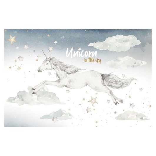 naklejki ścienne do pokoju dziecka Naklejka Jednorożec Unicorn in the sky